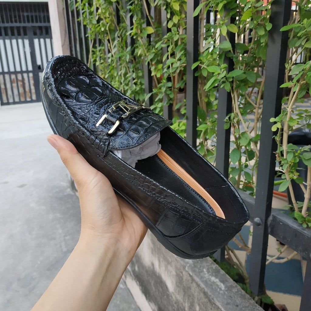 Giày Mọi Gù Cá Sấu Đẹp Đẳng Cấp GL6D