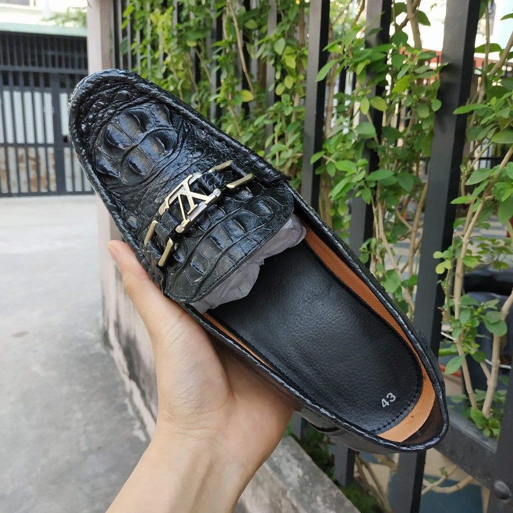 Giày Mọi Gù Cá Sấu Đẹp Đẳng Cấp GL6D