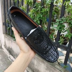 Giày Lười/mọi Gù Cá Sấu Nguyên Con Đẹp Khó Cưỡng GL68D