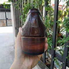 Giày Da Cá Sấu. Phiên Bản Giày Tây Không Buộc Dây Cao Cấp GT8N