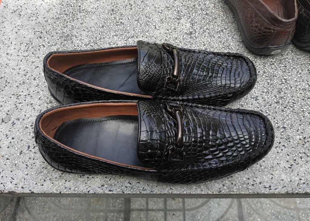 Giày Lười/mọi [HÀNG HIẾM] Da Chân Cá Sấu Đẹp Khó Cưỡng!