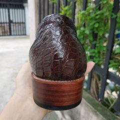 Giày Da Cá Sấu Vây Đuôi. Tuyệt Phẩm Giày Tây Không Buộc Dây Siêu Đẹp! GT9N