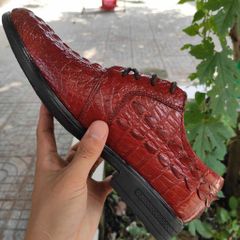 Giày Tây Có Buộc Dây [GAI LƯNG CÁ SẤU RẤT ĐẸP] GTD8ND