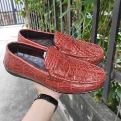 Giày Nam Cá Sấu Hàng Hiệu [DA BỤNG HÔNG ĐẸP NHẸ NHÀNG]  !