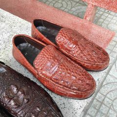 Giày Nam Cá Sấu Hàng Hiệu [DA BỤNG HÔNG ĐẸP NHẸ NHÀNG]  !