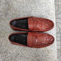 Giày Nam Cá Sấu Hàng Hiệu [DA BỤNG HÔNG ĐẸP NHẸ NHÀNG]  !