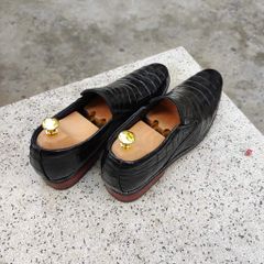 Giày Tây Không Buộc Dây Da Bụng Cá Sấu [ĐẸP NHẸ NHÀNG] GT10D