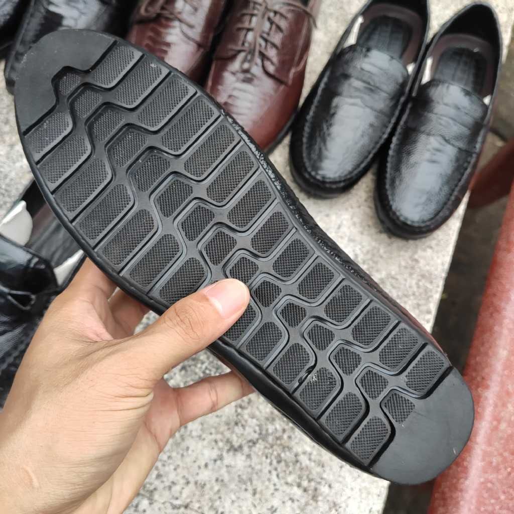 Giày lười nam có đai dạng Nơ thắt manly lịch lãm. Da đà điểu siêu bền!