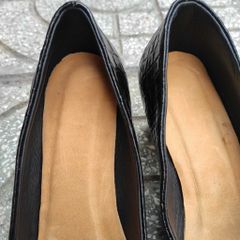 Giày Nữ da cá sấu. Gót cao vững chắc phù hợp công sở!