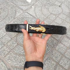 Mặt Khóa THÉP KHÔNG GỈ cho dây thắt lưng da cá sấu cao cấp!