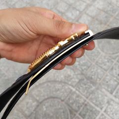 Mặt Khóa THÉP KHÔNG GỈ cho dây thắt lưng da cá sấu cao cấp!