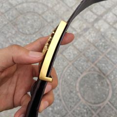 Mặt Khóa thắt lưng cá sấu THÉP KHÔNG GỈ hình cá sấu rất đẹp!