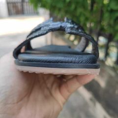 Dép nữ CHỮ H da cá sấu cao cấp!
