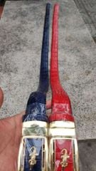 Dây lưng Cá sấu cho nam bụng bia. Bản rộng 4cm rất chắc chắn!
