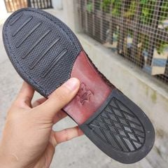 Giày cá sấu thủ công siêu bền. Giày lười đế bằng rất sang!