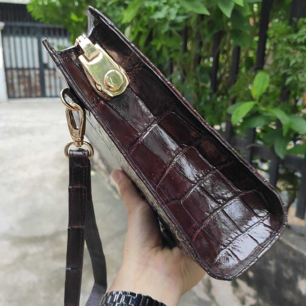 Kẹp nách Da Bụng Cá Sấu đẹp nhẹ nhàng [PHIÊN BẢN ĐẶC BIỆT CÓ SỐ SỐ BẢO MẬT]