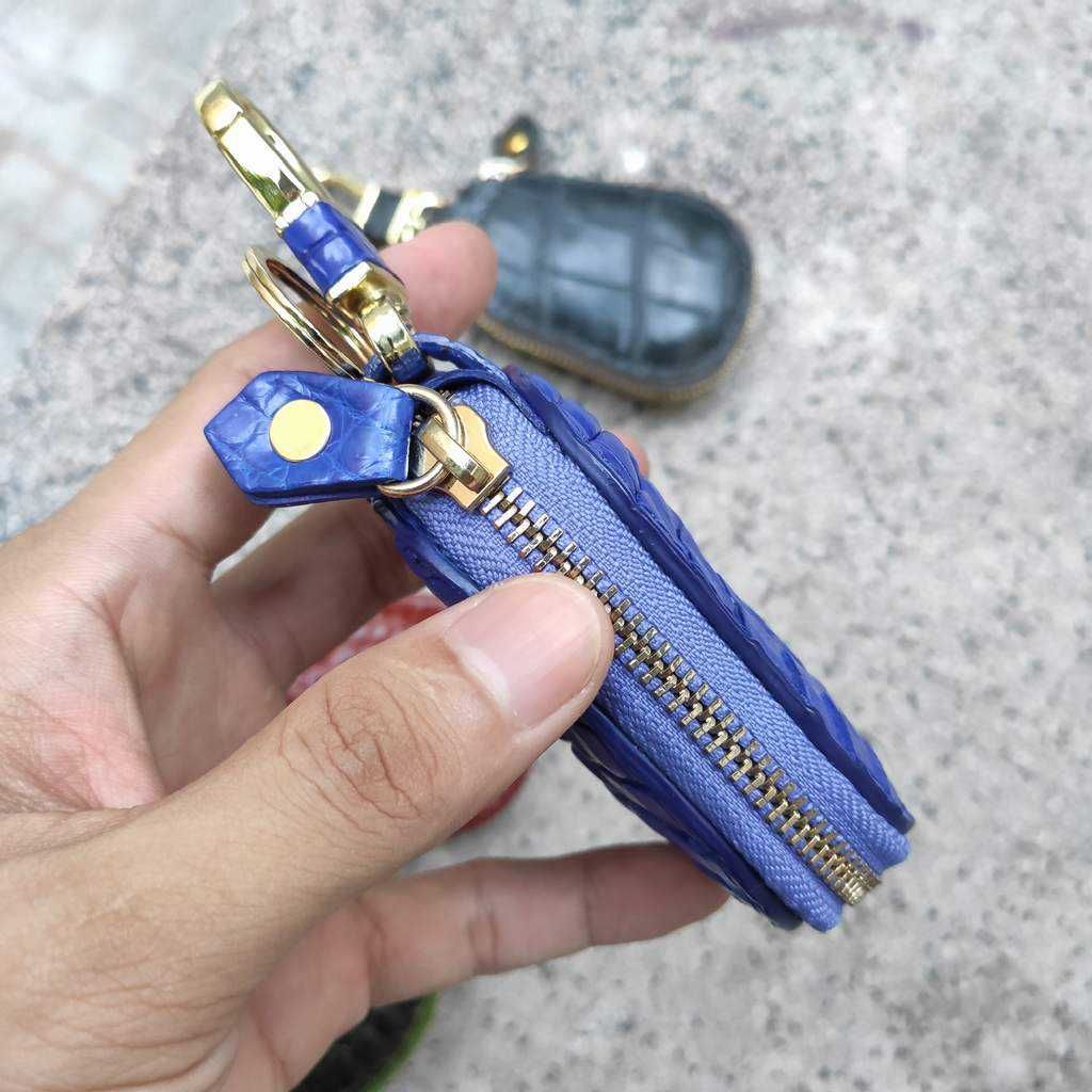 Móc khóa Ô tô da cá sấu nhiều màu SANG TRỌNG!