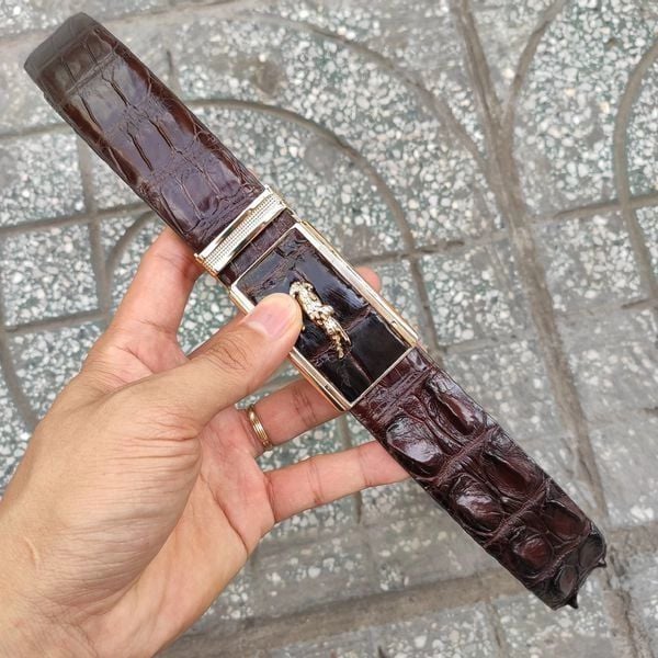 Thắt Lưng Nam Da Cá Sấu Thật TS103