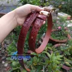 Thắt Lưng Da Cá Sấu. Gù Cá Sấu Đẹp Sang Chảnh