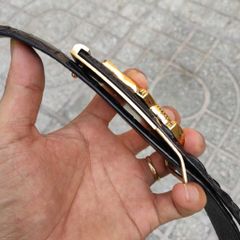 Thắt Lưng Cá Sấu Liền 4cm [MẶT KHÓA THÉP KO GỈ CAO CẤP]