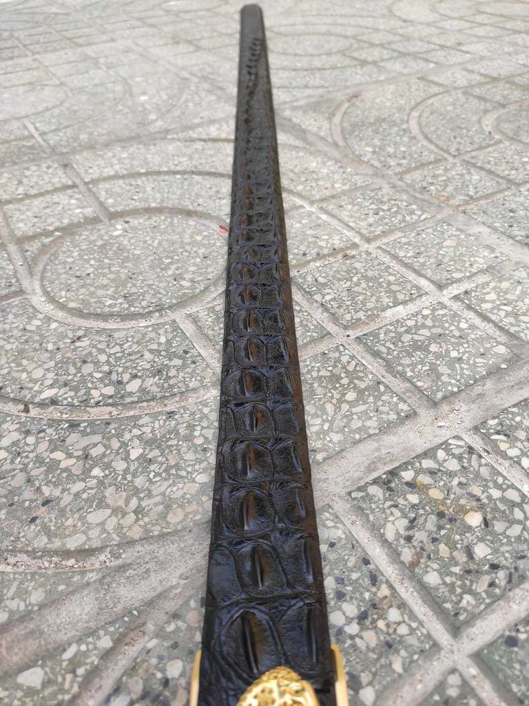 Thắt Lưng Cá Sấu Liền 4cm [MẶT KHÓA THÉP KO GỈ CAO CẤP]