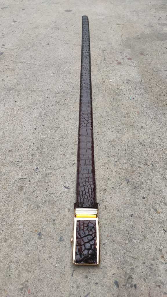 Thắt Lưng Da Bụng Cá Sấu [DÂY LIỀN NGUYÊN TẤM BỀN BỈ] N22N