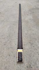 Thắt Lưng Da Bụng Cá Sấu [DÂY LIỀN NGUYÊN TẤM BỀN BỈ] N22N