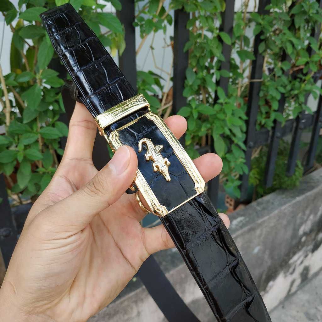 Thắt Lưng Cá Sấu Liền Nguyên Miếng N21D