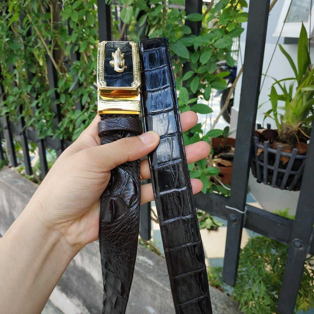 Thắt Lưng Cá Sấu Liền Nguyên Miếng N21D