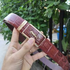 Thắt Lưng Nam Da Cá Sấu Liền N31ND