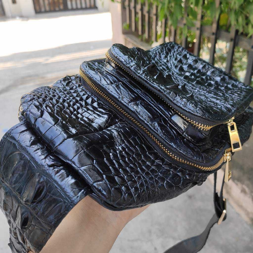 Túi bao tử đeo ngực cho nam [GÙ CÁ SẤU ĐẲNG CẤP ĐÍCH THỰC]