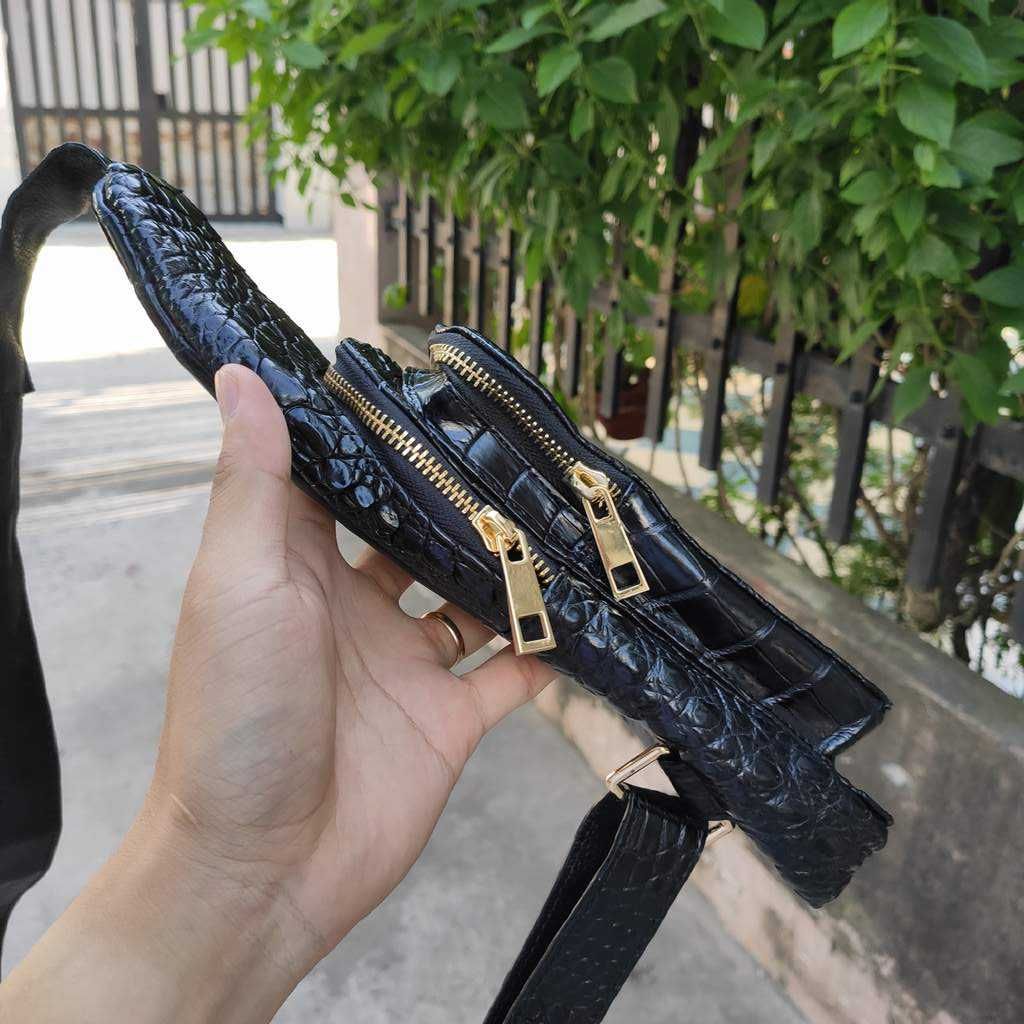 Túi bao tử đeo ngực cho nam [GÙ CÁ SẤU ĐẲNG CẤP ĐÍCH THỰC]