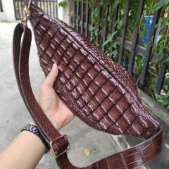 Túi đeo bụng cao cấp [GÙ CÁ SẤU ĐẸP NỔI BẬT]