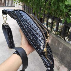 Túi đeo bụng cho nam nữ [GÙ CÁ SẤU RẤT ĐẸP]