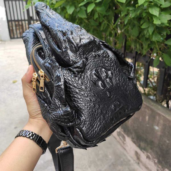 Túi bao tử cao cấp cho nam [NGUYÊN ĐẦU CÁ SẤU THẬT]