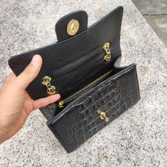 Túi đeo nữ Gù cá sấu Thiết kế phong cách chà nel đẹp đẳng cấp