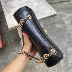 Túi chà nel Da bụng cá sấu Loại cao cấp!