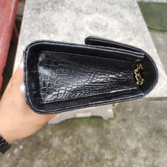 Túi chà nel Da bụng cá sấu Loại cao cấp!
