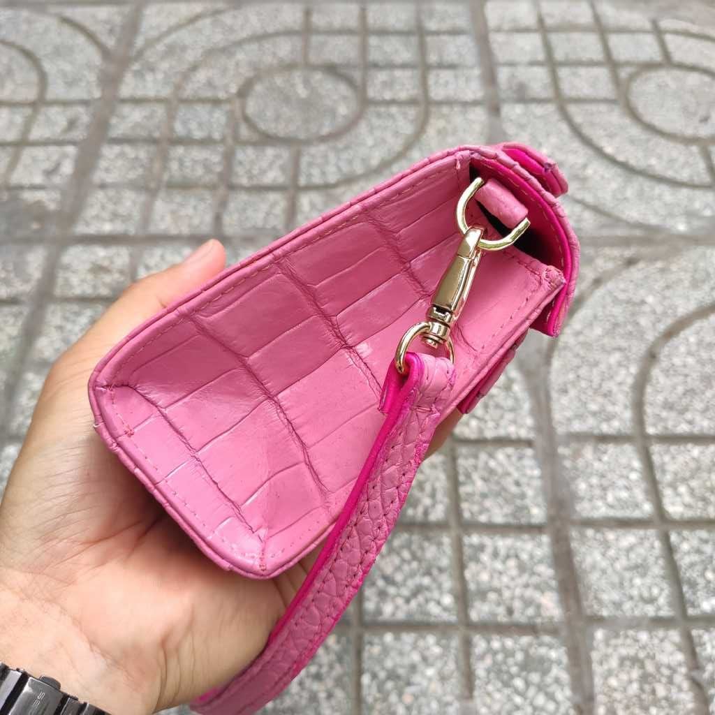 Túi nữ cầm tay Da cá sấu siêu Cute cho nữ!