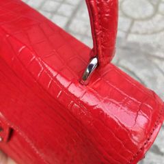 Túi dự tiệc Thiết kế cao cấp cho Nữ. Da cá sấu thật 100%