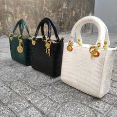 Túi nữ da cá sấu Thiết kế mới rất đẹp. Size 20 vừa vặn!