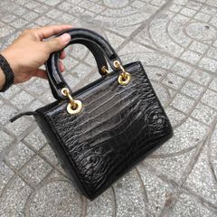 Túi nữ da cá sấu Size lớn 28cm. Đựng siêu nhiều đồ!