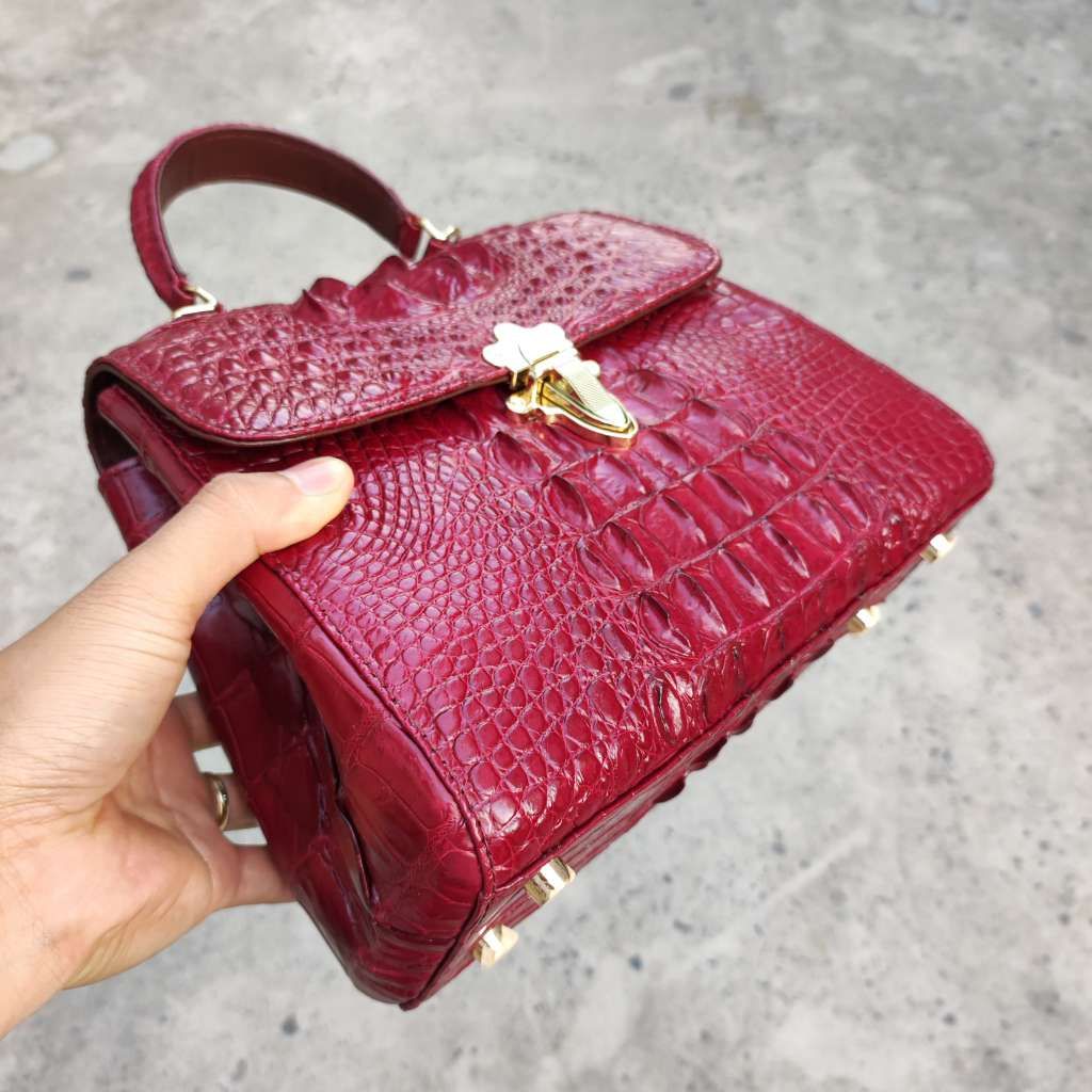 [MẪU MỚI] Túi xách nữ Da cá sấu thiết kế Hoàng gia cao cấp thực sự!