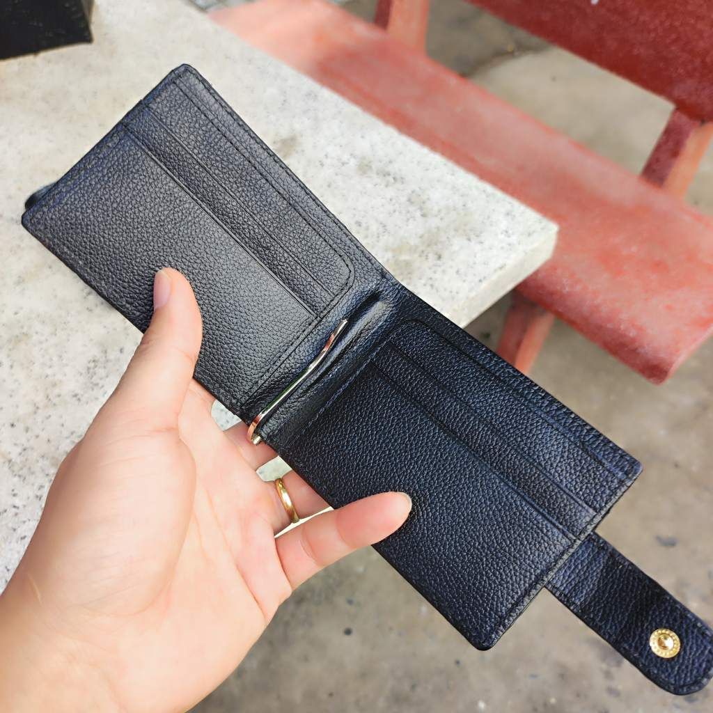 Ví da cá sấu KẸP TIỀN 8.5*11.5 cm. Gù gai cá sấu nhỏ rất đẹp!
