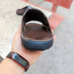 Dép quai ngang Da bụng cá sấu đẹp lịch sự!