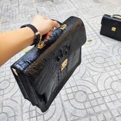 Cặp xách doanh nhân Size lớn có dây đeo. KHÓA 3 SỐ bảo mật!