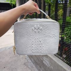 Cặp nam cá sấu bạch tạng PHIÊN BẢN HÌNH HỘP nam tính. Size tầm trung dễ dùng!