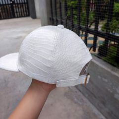 Nón Mũ da cá sấu BẠCH TẠNG. Da bụng mang rất bền!
