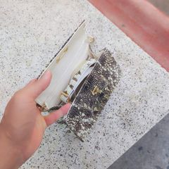 Túi nữ mini có dây đeo rất đáng yêu. DA CÁ SẤU NGUYÊN THỦY!