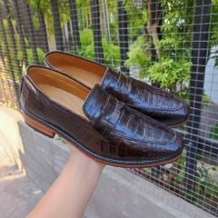 Giày lười đế Tây mũi nhọn mang phong cách trẻ trung!